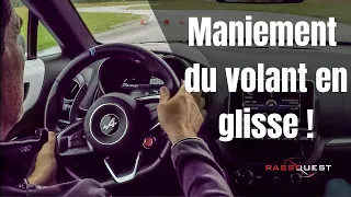 Maniement du VOLANT ⎜Ma 2ème fois en glisse