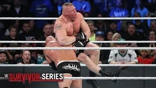 Goldberg Vs Brock Lesnar Survivor series Full Match 2016