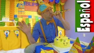 Blippi Español Aprende en el Patio Cubierto de Juegos | Videos Educativos para Niños Pequeños