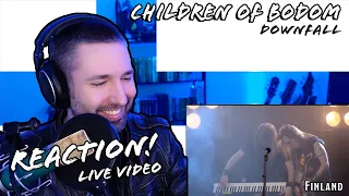 Metal Guitarist REACTS To Children of Bodom: Downfall [World Tour Day 10: Finland]