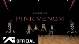 Blackpink-Pink venom Dance practice 「Roblox」 [Fit screen]