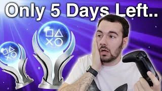 Can I Get These Platinum Trophies Before The Servers Go Offline?