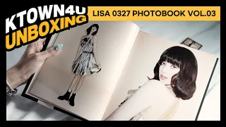 UNBOXING LISA - LISA 0327 PHOTOBOOK VOL.03
