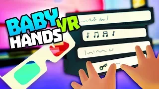 CAN WE SUMMON THE SECRETS TO THE TAPES? - Baby Hands VR Gameplay - VR HTC Vive Gameplay