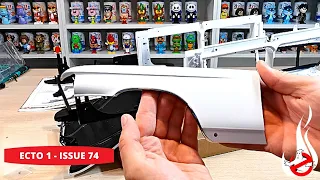 Build the Ghostbusters Ecto-1 -  Issue 74 - Front Left Fender Plating & Wire Covers (Speed Build )