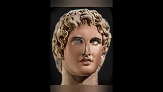 Alexander the great facial reconstruction stages.