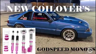 Godspeed Mono SS Coilover Install on a 1988 Ford Mustang (Foxbody)