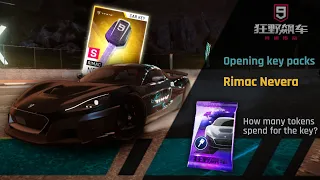 Asphalt 9 CN | Opening Rimac Nevera key packs