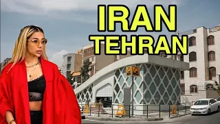 IRAN - Tehran 2022 (4K)|Driving tour in Marzdaran Blvd ایران