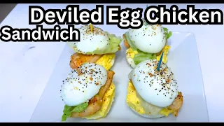 Deviled Egg Chicken Sandwich Recipe