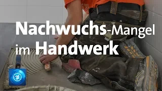 Handwerkermangel: Die Probleme der Betriebe