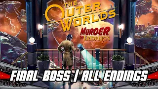 The Outer Worlds: Murder on Eridanos DLC - All Endings + Final Boss (PC/Steam)