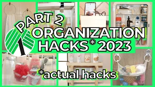 *New* Dollar Store Organization HACKS *Part 2*