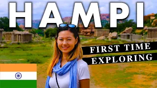 Exploring #HAMPI - #Karnataka Tourism - INDIA Travel #vlog | #Reaction to India