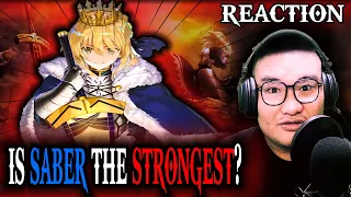 [[REACTION]] IS THIS FOR REAL!? || Why Saber Is Pretty Much The Strongest Character in Fiction