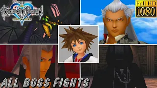 Kingdom Hearts Final Mix (PS3) All Boss Fights - No Commentary