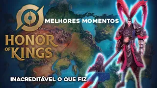 JOGUEI HONOR OF KINGS PELA PRIMEIRA VEZ ✂️ CORTES ✂️ MELHORES MOMENTOS