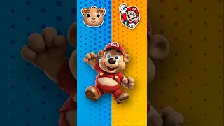 Mario as a bear 🐻 #mario #mariobros #supermario