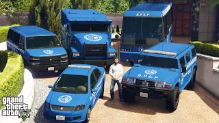 GTA 5 - Stealing Bolingbroke Penitentiary Prison Vehicles with Michael! | (GTA V Real Life Cars #86)