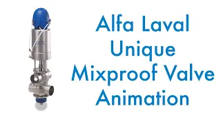 Alfa Laval Unique Mixproof Valve Animation