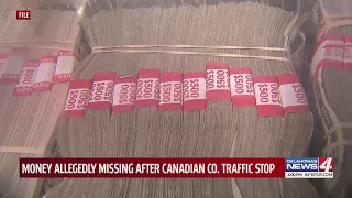 Money allegedly missing after Canadian Co. traffic stop