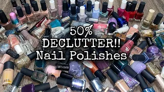 NAIL POLISH DECLUTTER 50% Must Go!! What’s your favorite?? 🙂