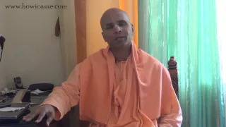 How I came to Krishna Consciousness by Bhakti Rasamrita Swami (Hindi)