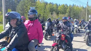 открытие мотосезона Иваново Guardsmen LE MC Ivanovo chapter.