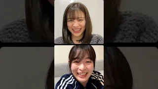 インスタライブ 【 森七菜 & 出口夏希 】 Instagram Live 「 Nana Mori & Natsuki Deguchi 」 date 05/01/2023