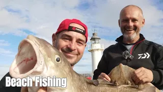 Beach Fishing - Wales - double figure Cod, Blonde ray and specimen BullHuss - GG guiding