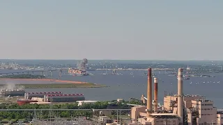 The Baltimore Key Bridge Demolition on May 14th