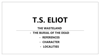 The Wasteland by T.S. Eliot