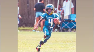 8U Miramar Wolverines vs West Pembroke Pines | 42- 🍩 | 2023-2024 🏈 | #4 | Legend Fun Fitness