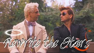 Good Omens (Crowley and Aziraphale)- Rewrite the Stars