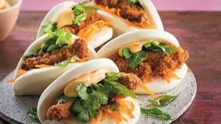 chicken bao//My version// without oven//  easy recipe//subina Ajnas-Taste of happiness