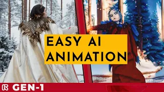 Gen-1 What to Expect / RunwayML's Amazing Video to Animation AI Generator!