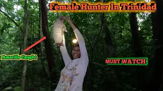 Her First Time Hunting Armadillo in Trinidad Forest - Ep 260