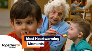 Most Heartwarming Moments From Old People's Home For 4-Year-Olds | Compilation