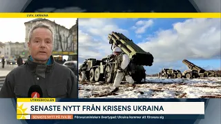 Så nära är invasionen av Ukraina – senaste nytt i Utrikeskollen | Nyhetsmorgon | TV4 & TV4 Play