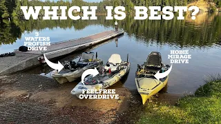 IS THE HOBIE WORTH IT? Tested....3 Major Pedal Drives