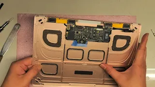MacBook A1534 Early 2015 2016 Mid 2017 Disassembly Battery Replacement Repair How To