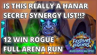 Baffling Opponents With Endless Secret Discovery!! | 12 Win Rogue Full Arena Run | Audiopocalypse