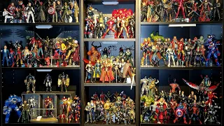 Insane Action Figure Collection Room Tour 2023 Part 2 (Marvel Legends MCU, Star Wars Vintage C.)