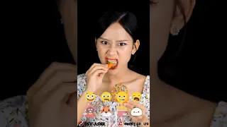 Osv ASMR Emoji Food Eating Fun.#shorts