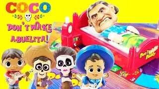 Disney COCO Don't Wake Abuelita! Game Toy Surprises Miguel, Hector, Mama Imelda, Ernesto De La Cruz
