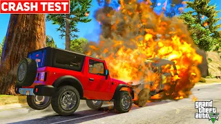 GTA 5: Indian Cars Extreme CRASH TEST Challenge | GTA 5 MODS!