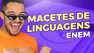 Linguagens ENEM - macetes INACREDITÁVEIS do Profinho | "O que mais cai em linguagens no ENEM"