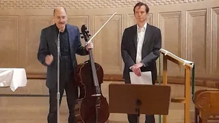 Gabriel Fauré « Sicilienne » pour violoncelle et orgue