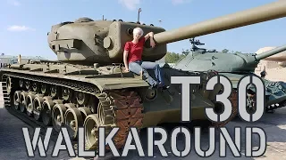 HD T30 American Heavy Tank Walkaround