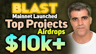 Blast Mainnet Launched-How to earn $10000 Airdrop Tokens from Top Ecosystem Protocols | Crypto1O1